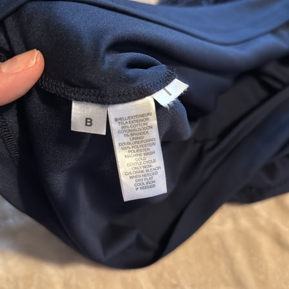 LOFT NAVY DRESS - Picture 12 of 12